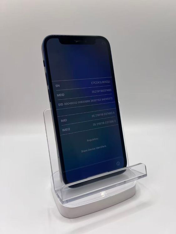 �Хƥå�92��iPhone 12MINI128GB���֥롼 SIM�ե꡼����ȯ���¿��ݾ�