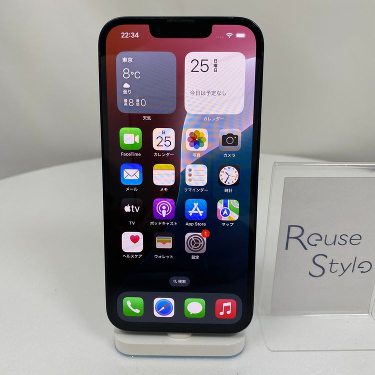 iPhone 14  128GB �ߥåɥʥ��� 78% SIM���å�����Ѥ�