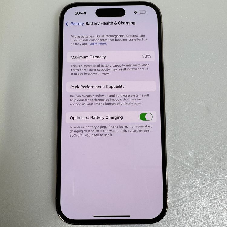 iPhone 14 Pro  128GB ������� 83% SIM���å�����Ѥ�