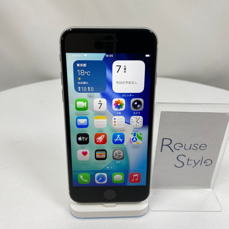 iPhone SE 2  64GB �ۥ磻��  SIM���å�����Ѥ�