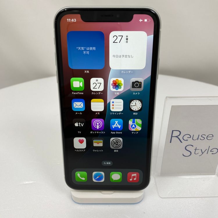 iPhone XR  64GB ۥ磻 89% SIMåѤ