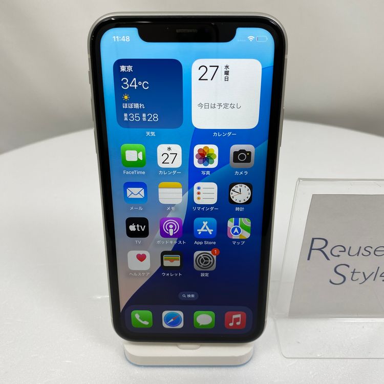 iPhone 11  64GB ۥ磻 85% SIMåѤ