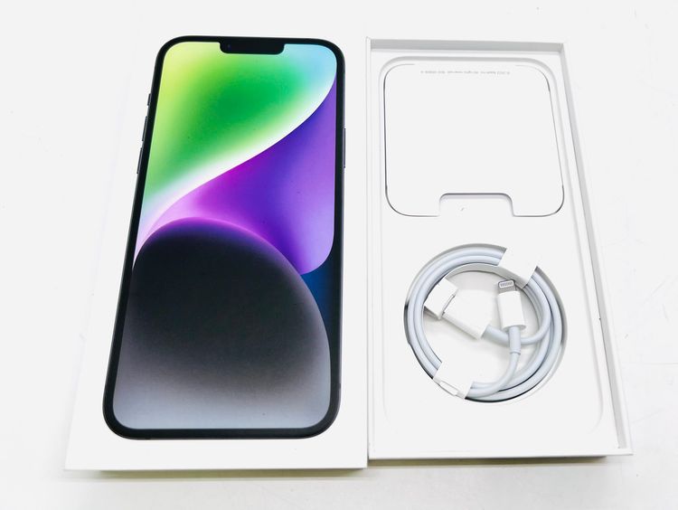 ʡiPhone14plus 128G ߥåɥʥ MQ4A3J/A Хåƥ꡼92%