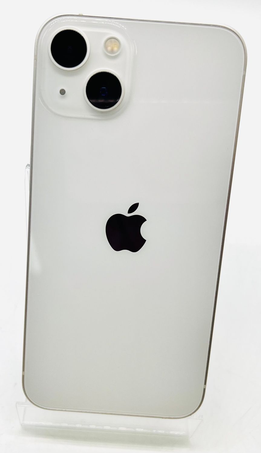 Apple iPhone 13 ホワイト App128GB 中古 SIMフリー ムスビー|【中古品】iPhone13 128G ホワイト バッテリー82% SIM