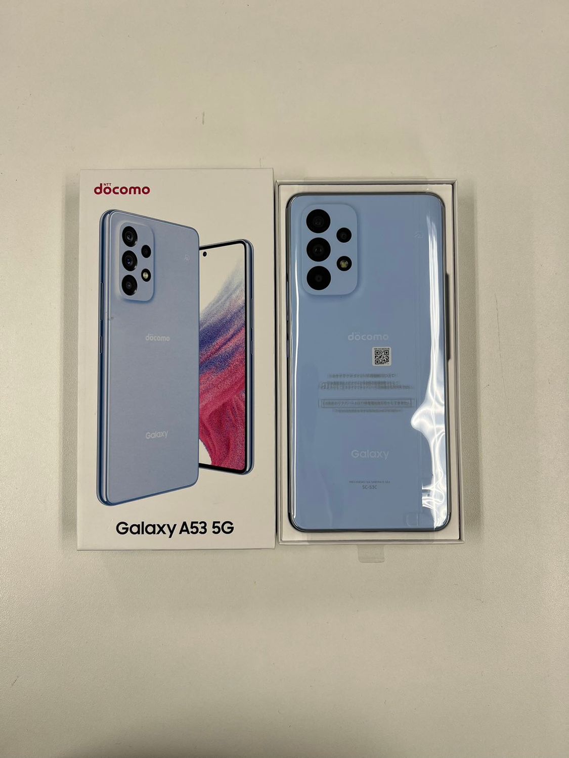 ほぼ新品)Galaxy A53 5Gドコモ版 SC-53C（ムスビー｜【ポケットモール  