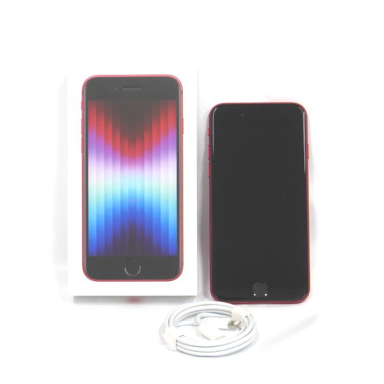 ムスビー｜【質みなみ】NA29 SIMフリー iPhone SE3 64GB レッド 