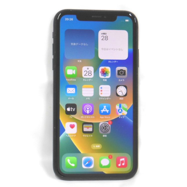 �ڼ��ߤʤߡ�NA106 �ɥ��� iPhone XR 128GB �֥�å� BT����80�� ���