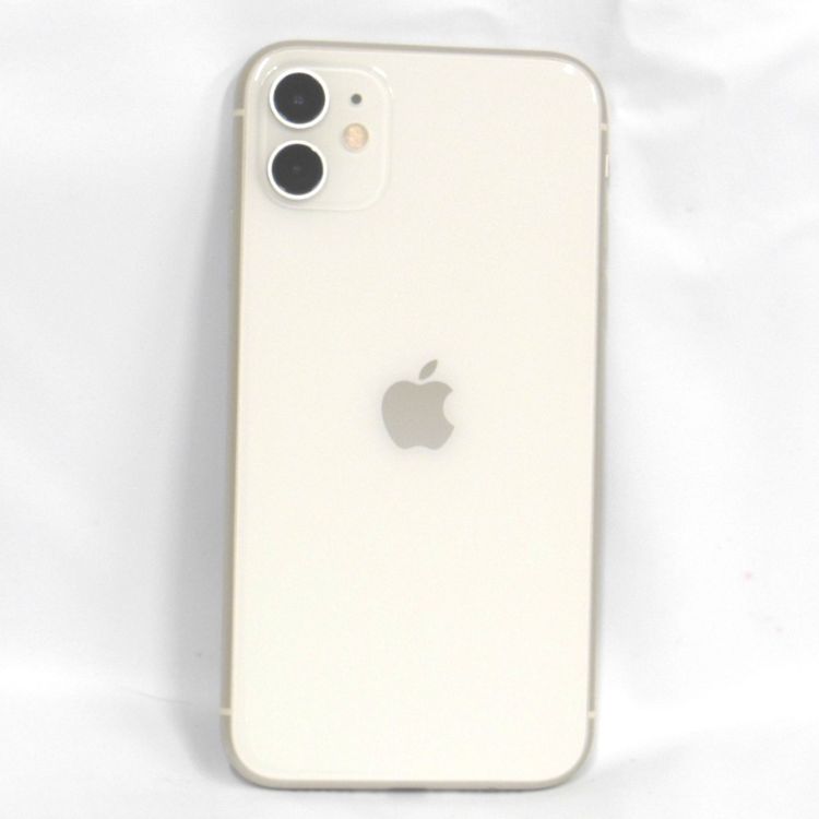 【質みなみ】NA96 au iPhone 11 64GB ホワイト BT容量80% 中古