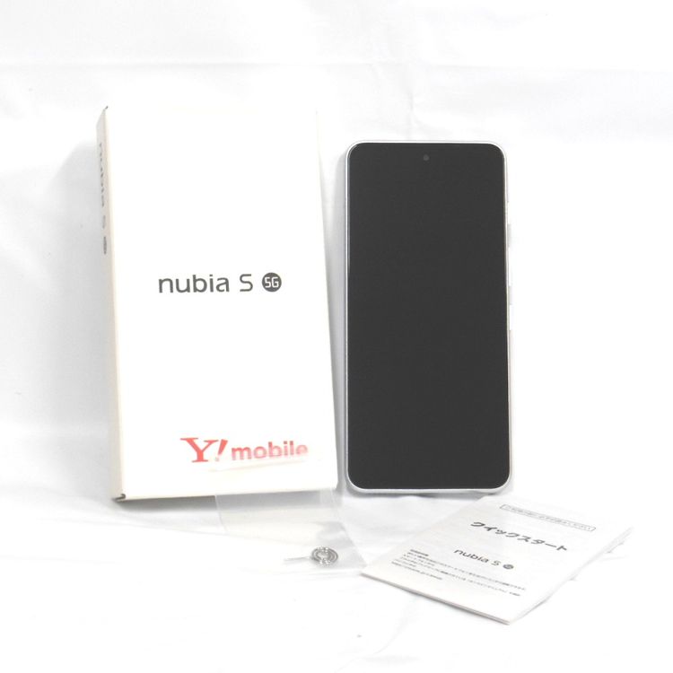 【質みなみ】NA98 Y!mobile nubia S 5G A403ZT 128GB 中古