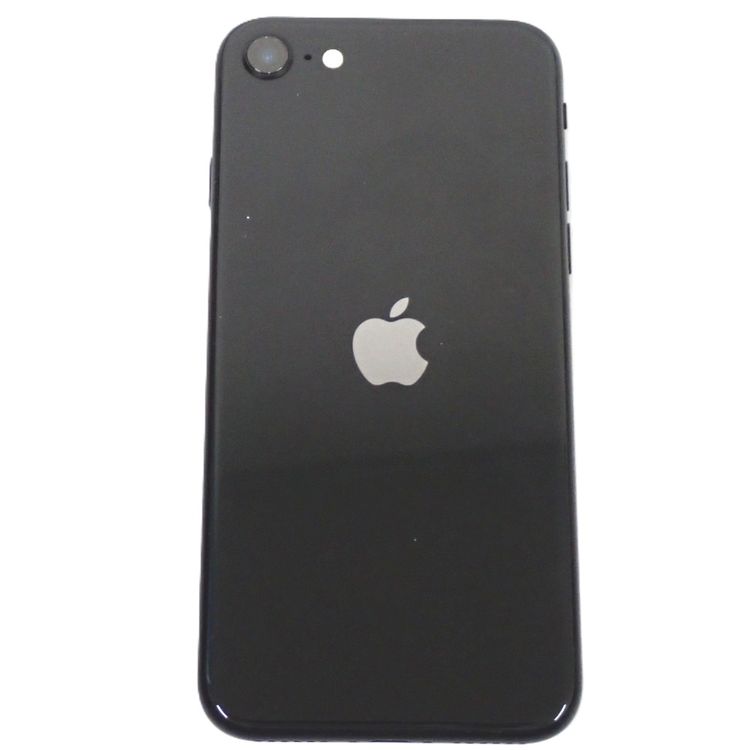 �ڼ��ߤʤߡ�NA129 iPhoneSE ��2���� 64GB �֥�å� BT����88�� ���