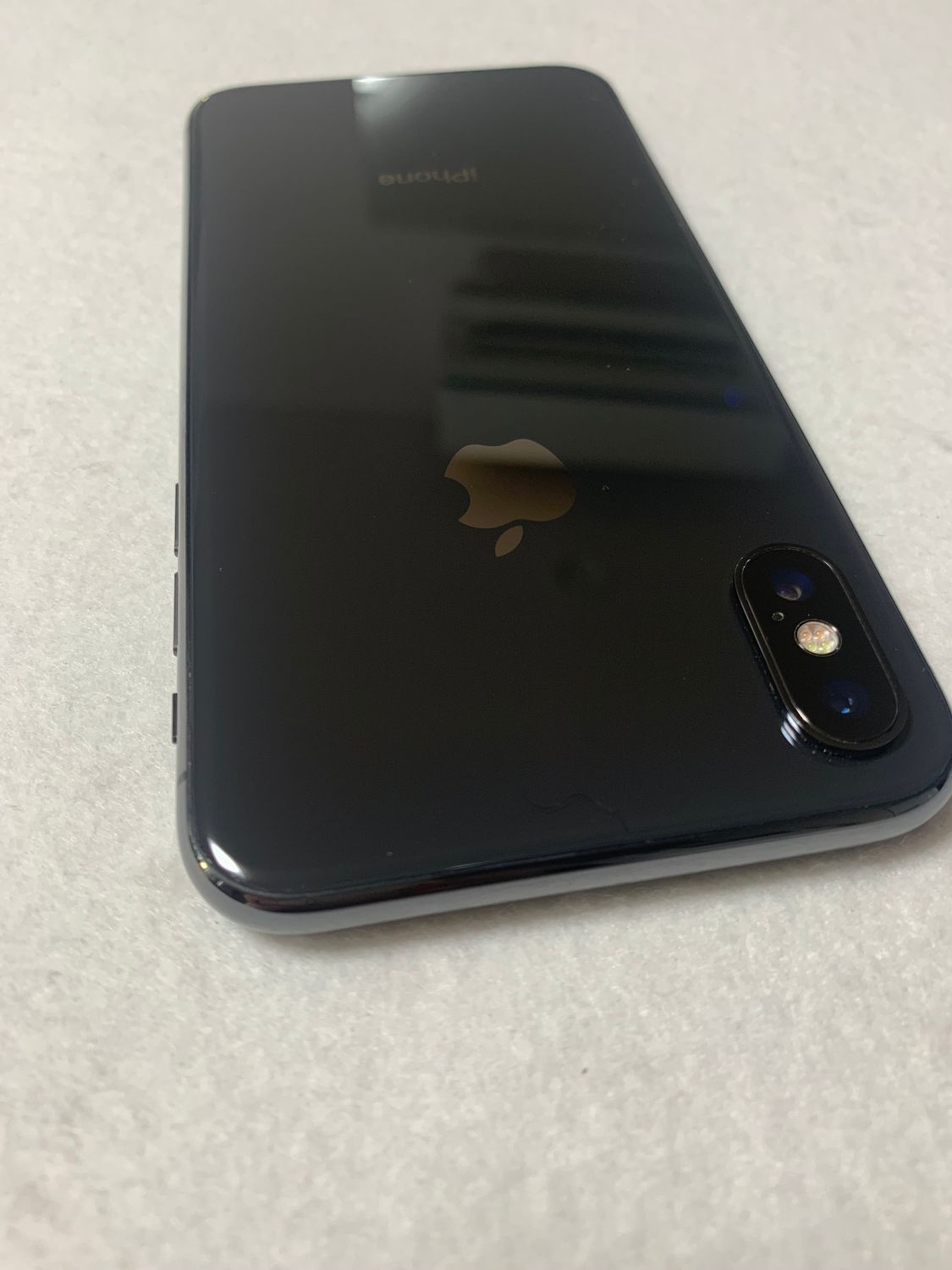 【美品】iPhoneX 本体 ブラック 256GB SIMフリー 本体 ムスビー|超美品 国内版 SIMフリー iPhoneX 256GB ブラック色