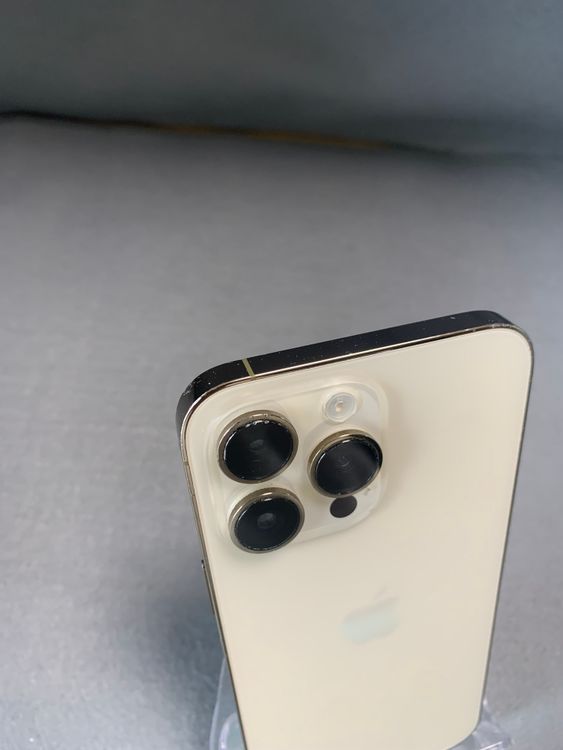 美品 国内版 SIMフリー iPhone 14 Pro Max 128GB ゴールド色
