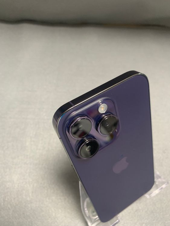 超美品 国内版 SIMフリー iPhone14 Pro 256GB ディープパープル色