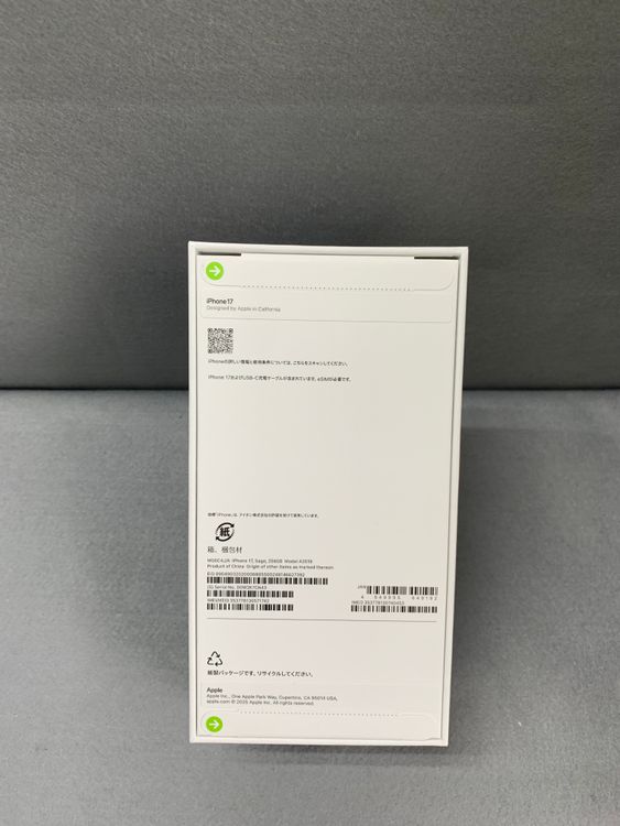 ����̤���� Apple���ȥ��� SIM�ե꡼ iPhone17 256GB ��������