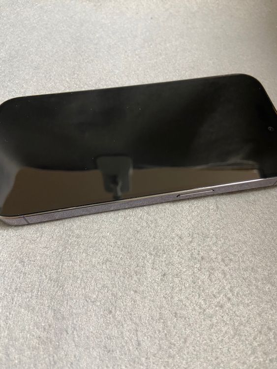 超美品 国内版 SIMフリー iPhone14 Pro 128GB ディープパープル色