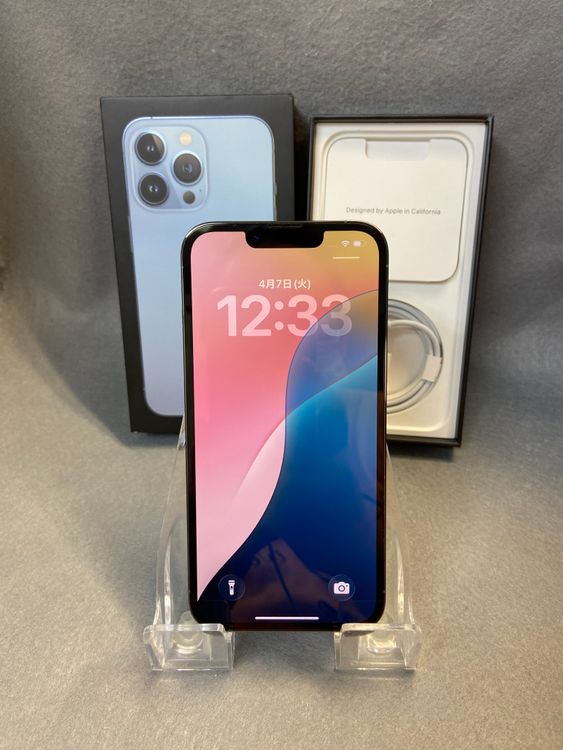 Ķ���� ������ SIM�ե꡼ iPhone13��pro  128GB ������֥롼��