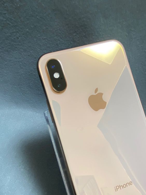 美品 国内版 SIMフリー iPhoneXs 256GB ゴールド色
