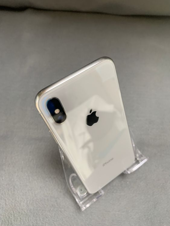 美品 国内版 SIMフリー iPhoneX 256GB シルバー色