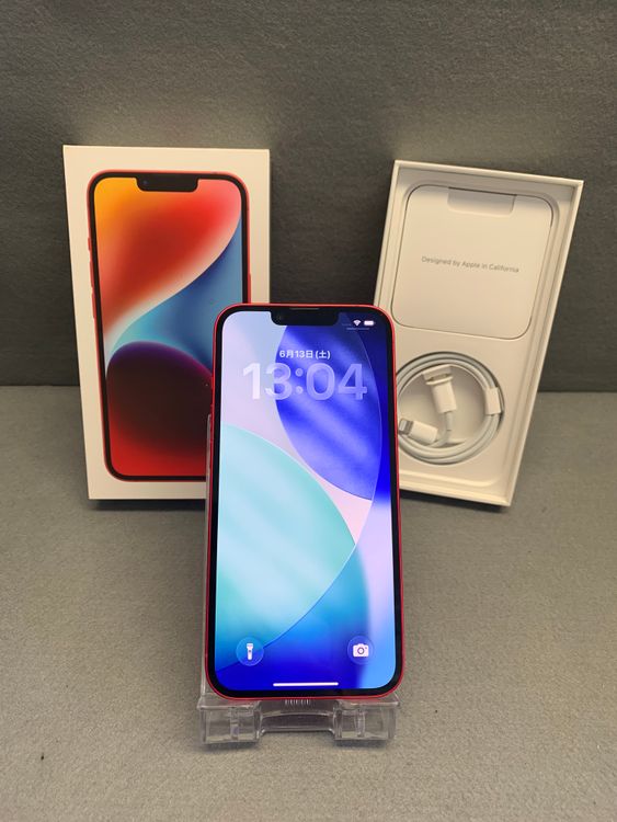 ���� Apple���ȥ��� SIM�ե꡼ iPhone14 128GB  ��åɿ�