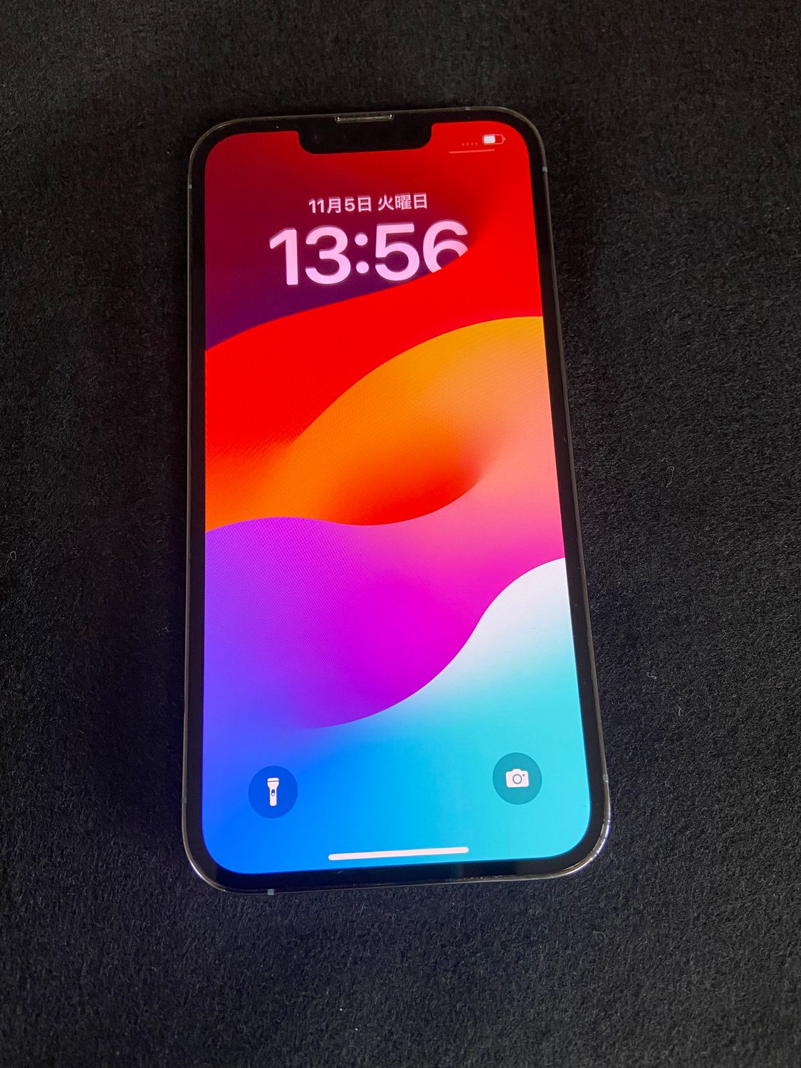 ムスビー｜超美品 Appleストア版 SIMフリー iPhone13 Pro 128GB ブルー 