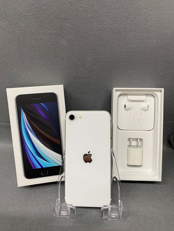 ���� ������ SIM�ե꡼ iPhoneSE ��2���� 128GB �ۥ磻�ȿ�
