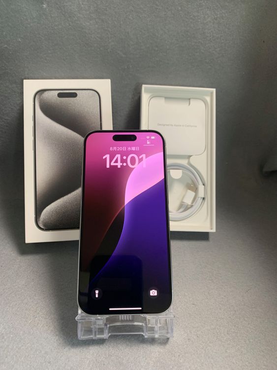 ʡAppleȥǡSIMե꡼iPhone15 Pro 256GB ۥ磻ȥ˥࿧