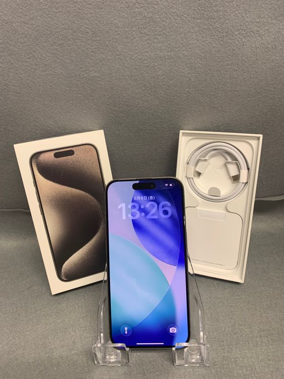 Ķ���ʡ������ǡ�SIM�ե꡼iPhone15pro 128GB �ʥ���������󥦥࿧