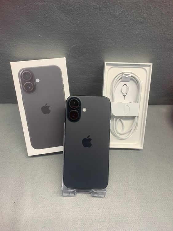 Ķ���� Apple���ȥ��� SIM�ե꡼ iPhone16 128GB �֥�å���