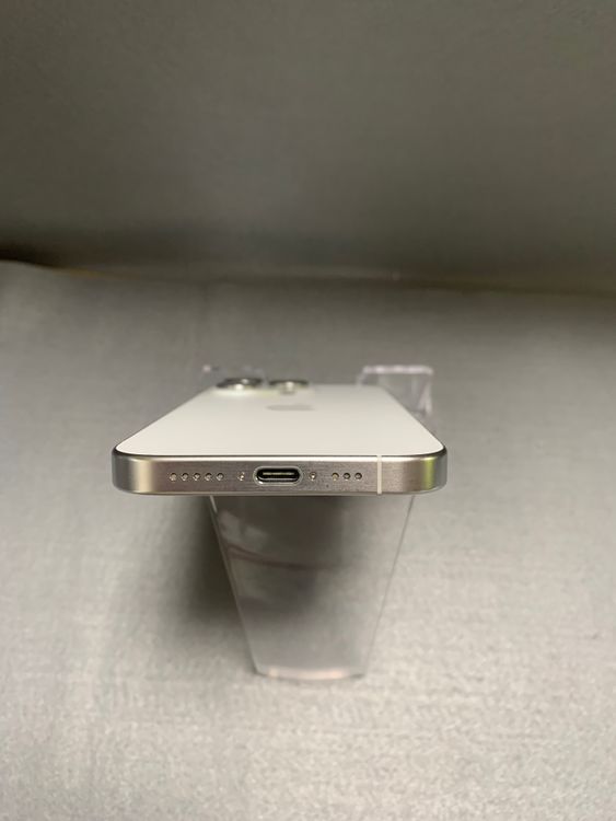   SIMե꡼ iPhone15 Pro 128GB ۥ磻ȥ˥࿧