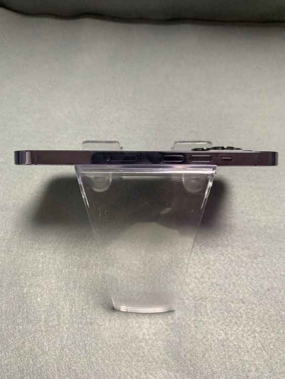 超美品 国内版 SIMフリー iPhone14 Pro 256GB ディープパープル色