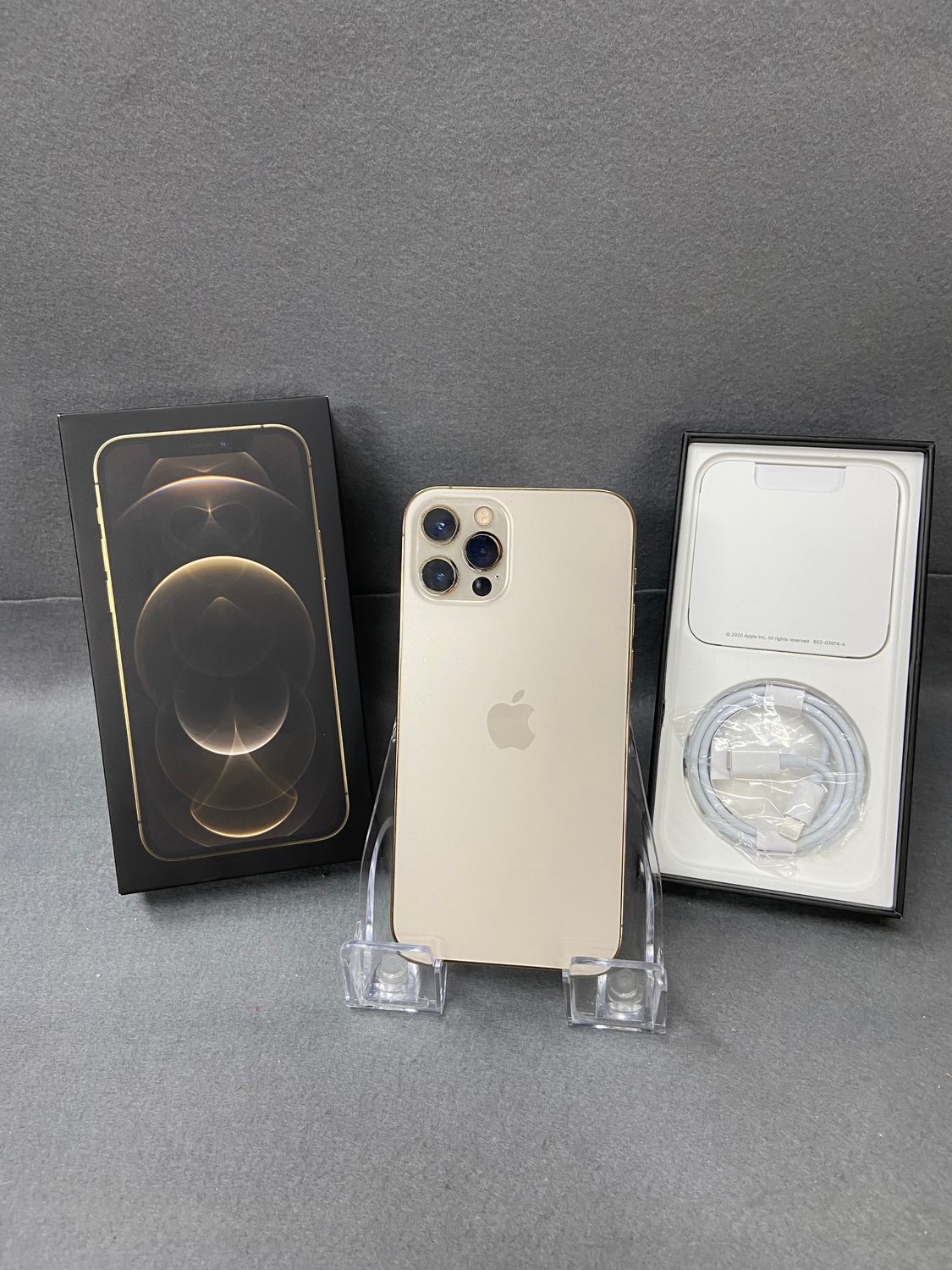 ムスビー｜美品 国内版 SIMフリー iPhone12 Pro 128GB ゴールド色
