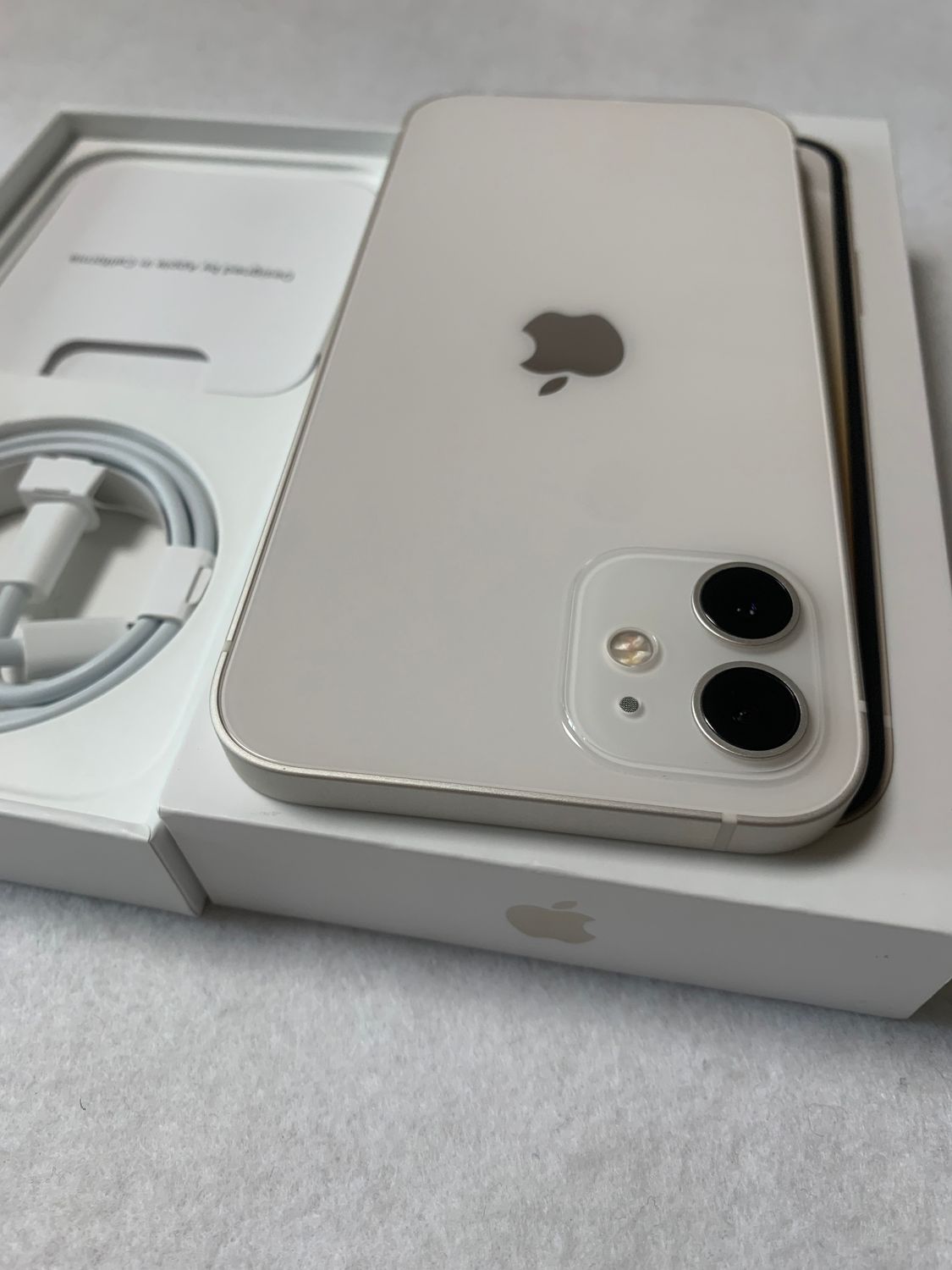iPhone - 超美品　国内版　SIMフリー　iPhone12 128GB ホワイト色 ムスビー｜超美品 国内版 simフリー iPhone12 128GB ホワイト色