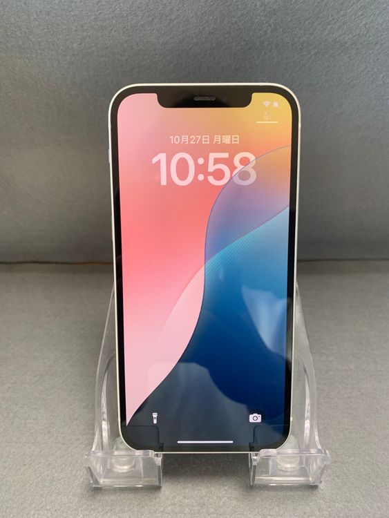美品 国内版 SIMフリー iPhone 12 64GB ホワイト色
