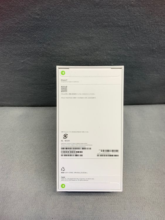 ����̤������Apple���ȥ��ǡ�SIM�ե꡼��iPhone17 256GB �֥�å���