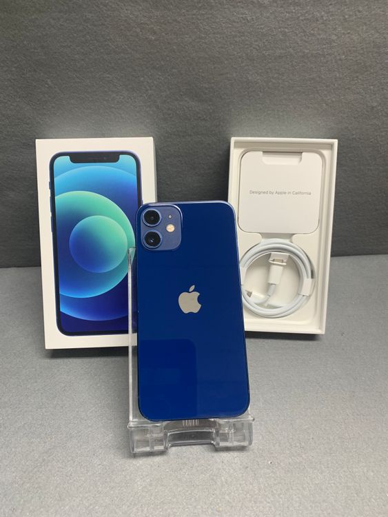 ������� Apple���ȥ��� SIM�ե꡼ iPhone12 mni 64GB �֥롼��