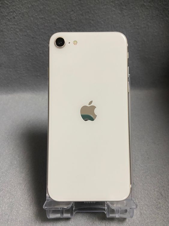 超美品 国内版 SIMフリー iPhoneSE 第3世代  128GB スターライト色