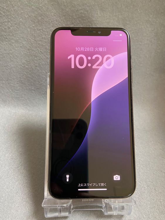美品 国内版 SIMフリー iPhoneXs 256GB ゴールド色