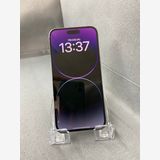 美品 国内版 SIMフリー iPhone14 Pro Max 128GB デイープパーブル色