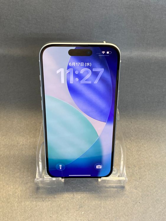 ���� Apple���ȥ��� SIM�ե꡼ iPhone15 128GB �֥롼��