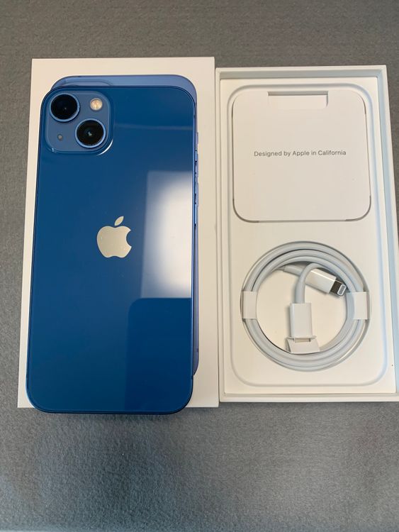 ʡAppleȥǡSIMե꡼iPhone13 128GB ֥롼