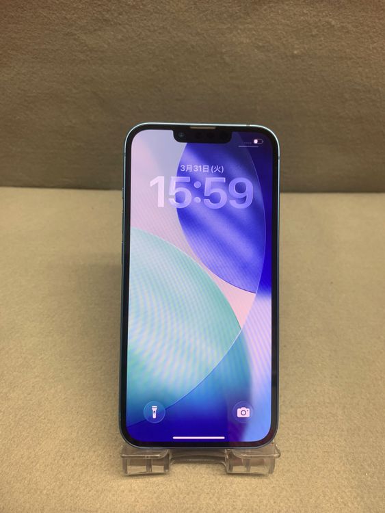 Ķ���ʡ������ǡ�SIM�ե꡼��iPhone13 128GB �֥롼��