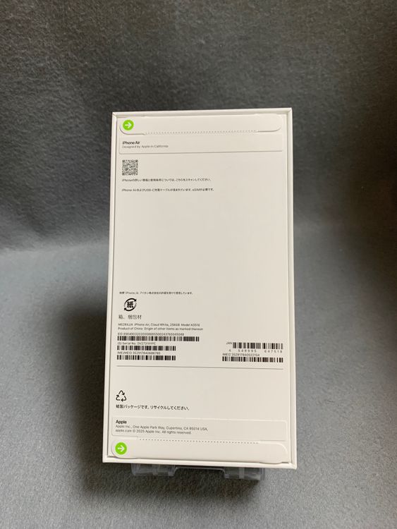 ̤AppleȥǡSIMե꡼iPhone Air 256GB 饦ɥۥ磻ȿ
