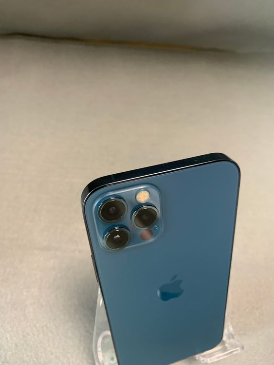 美品 国内版 SIMフリー iPhone12 Pro 256GB パシフィックブルー色