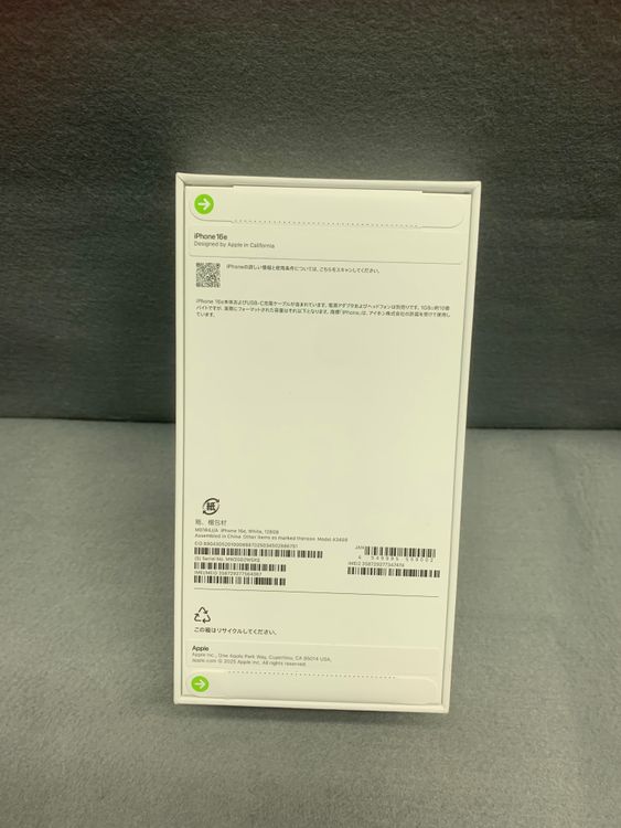 ����̤���� ������ SIM�ե꡼ iPhone16e 128GB �ۥ磻�ȿ�