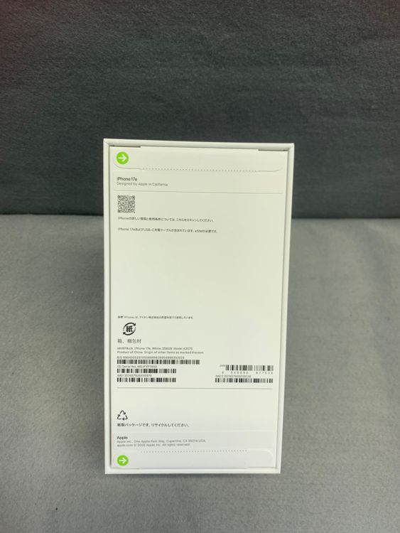 ����̤���� Apple���ȥ��� SIM�ե꡼ iPhone17e 256GB �ۥ磻�ȿ�