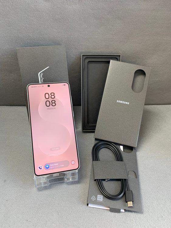 ムスビー｜美品 海外版 SIMフリー Galaxy S25 Edge 256GB チタニウム