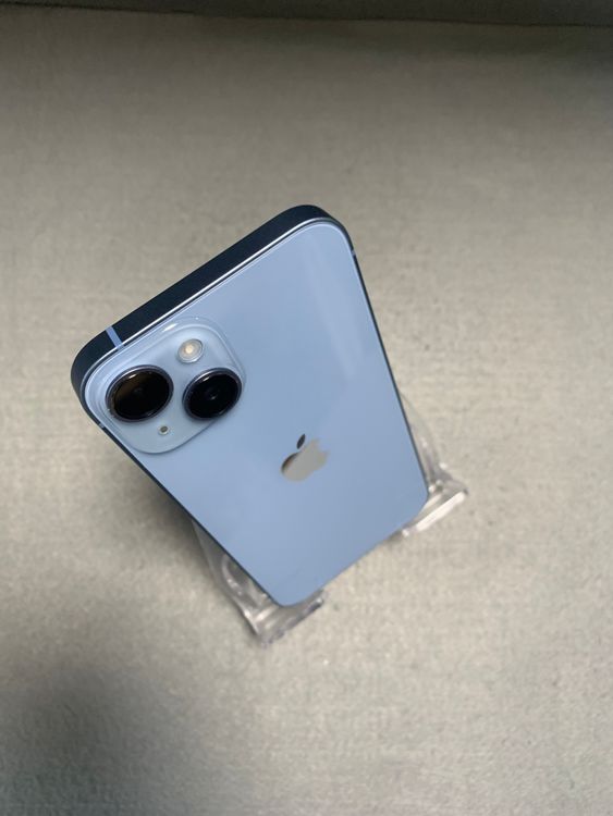 ���� ���åץ륹�ȥ��� SIM�ե꡼ iPhone14 128GB �֥롼��