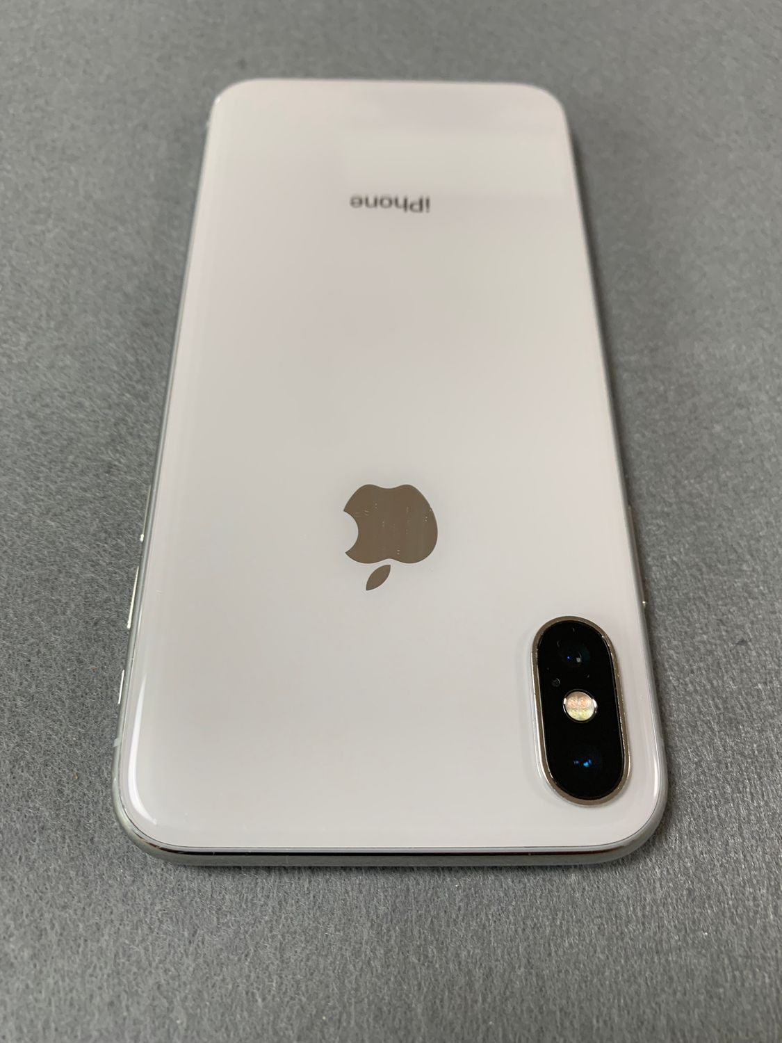 iphoneX 256gb simフリーシルバー美品本体 ムスビー|美品中古 国内版 SIMフリー iPhoneX 256GB シルバー色