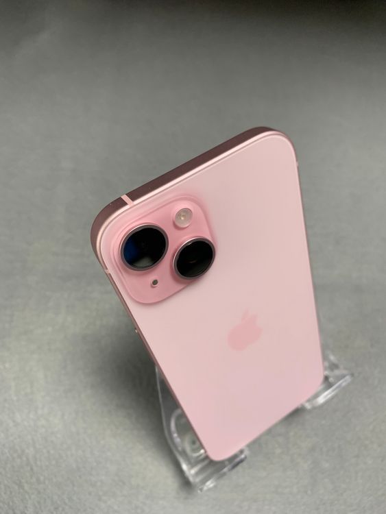 超美品 Appleストア版 SIMフリー iPhone15 128GB ピンク色