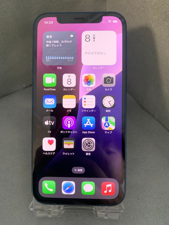 Ķ���ʡ������ǡ�SIM�ե꡼��iPhone12 128GB �֥롼��